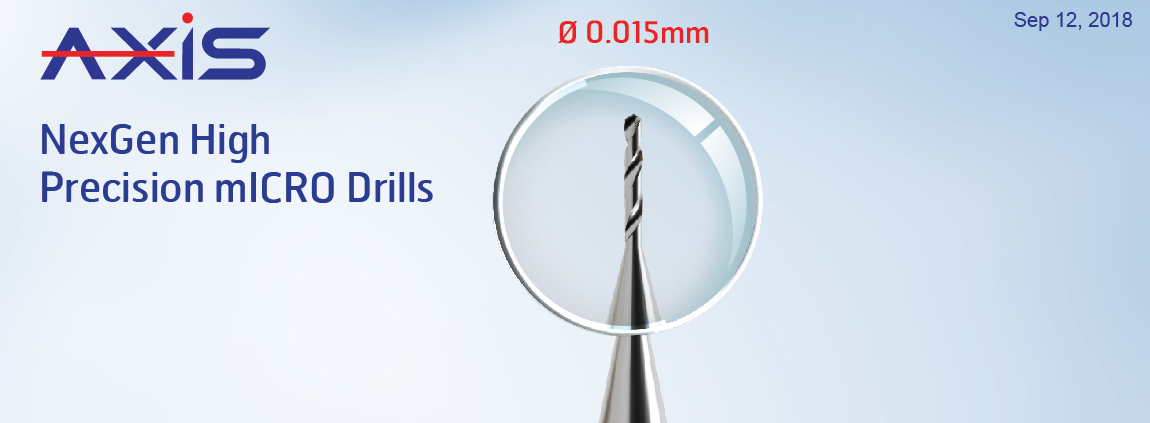 Ultra micro drills >ø0.015mm