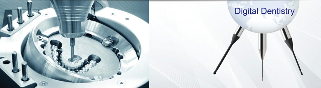Dental CAD CAM High Precision Milling tools : Digital Dentistry